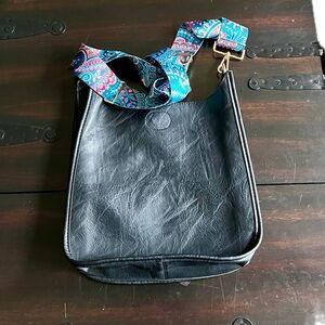 Vegan Leather Crossbody Bag